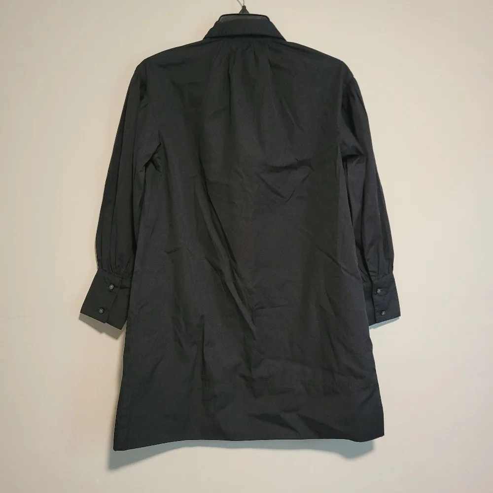 NEW J. Crew Black Button-Up Dress Size XXSmall